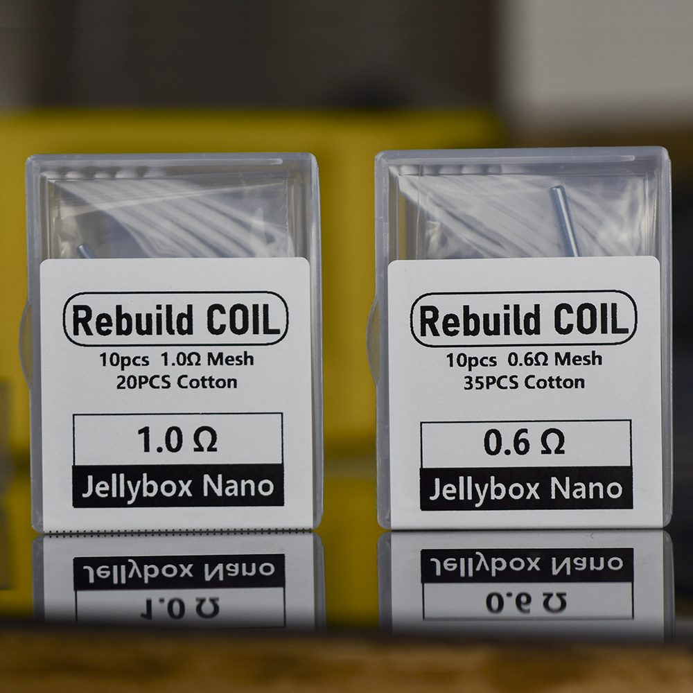 Coil Building Kit - 1Set Jellybox Nano Rebuild Kit 0.6ohm/1.0ohm