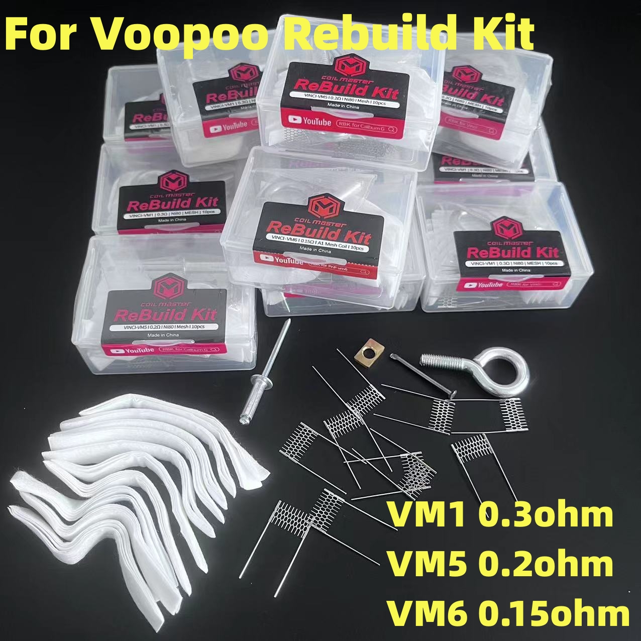 DIY Rebuild Kit For PNP Rebuil - Coil Building Kit review and price
