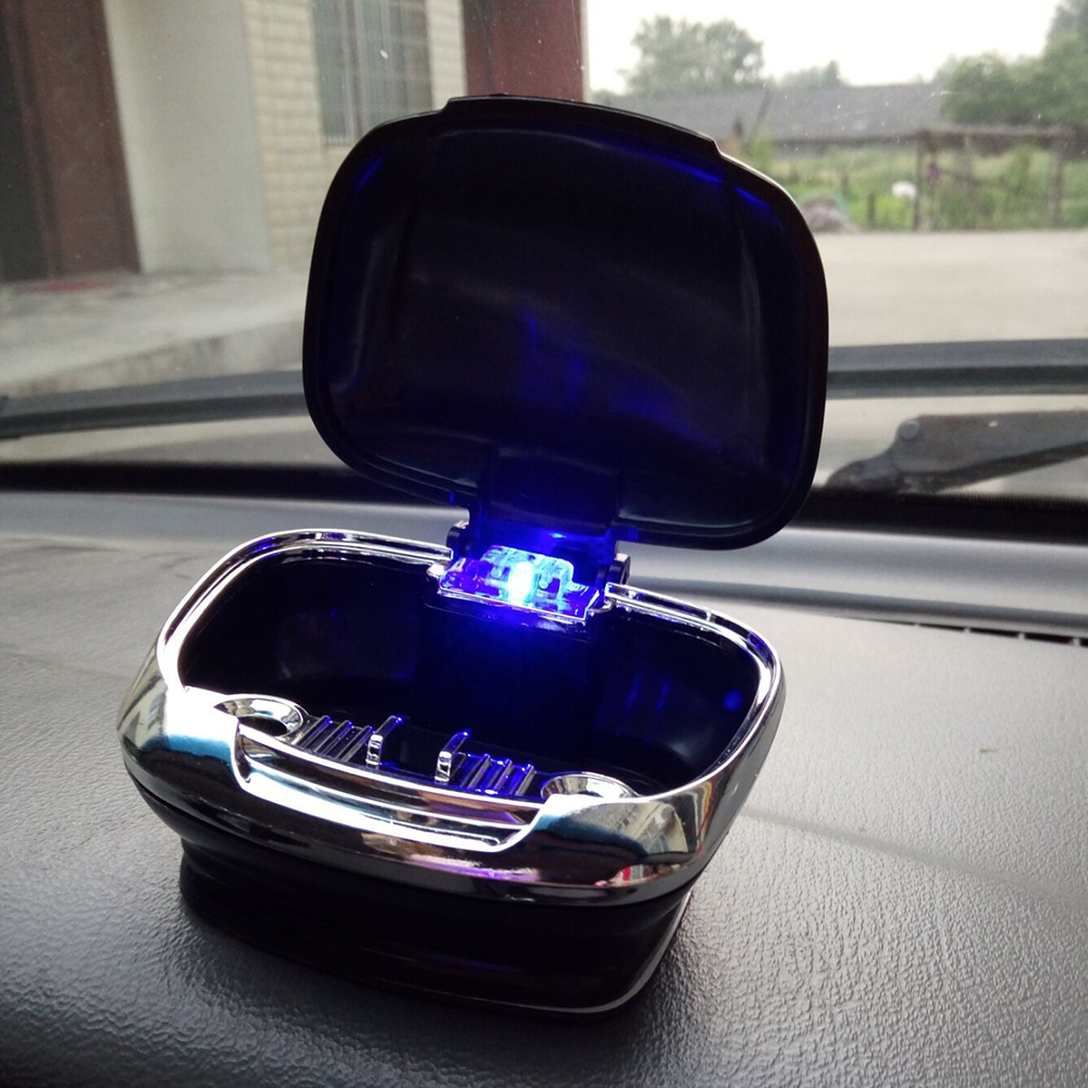 Car Ashtray with LED Light Aut - Vape Decoration review and price