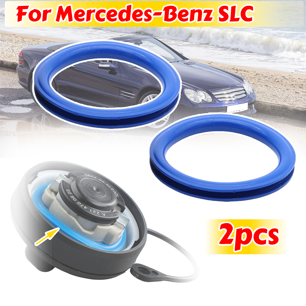 2pc Gas Cap Fuel Seal Tank Cov - Tank O-Ring Seal review and price