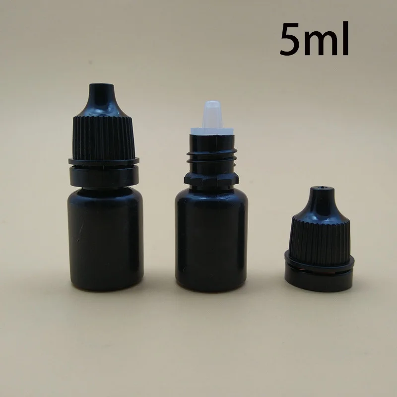 Black 5ml 10ml Cosmetic Liquid - Juice Bottle Dropper review and price