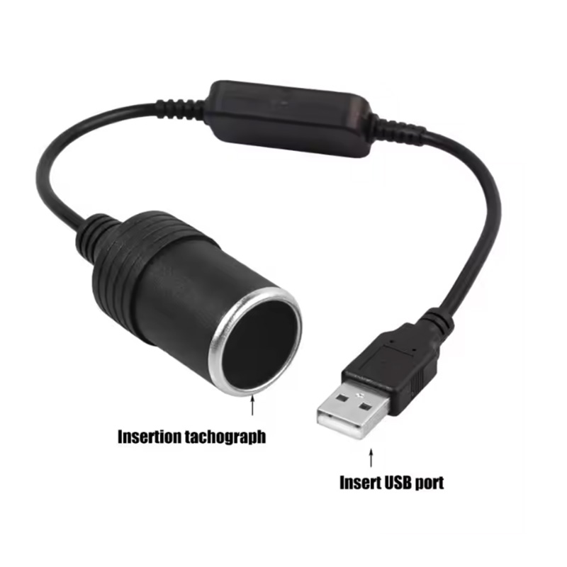 1pc 5V 2A USB To 12V Cigarette - Vape Accessory review and price