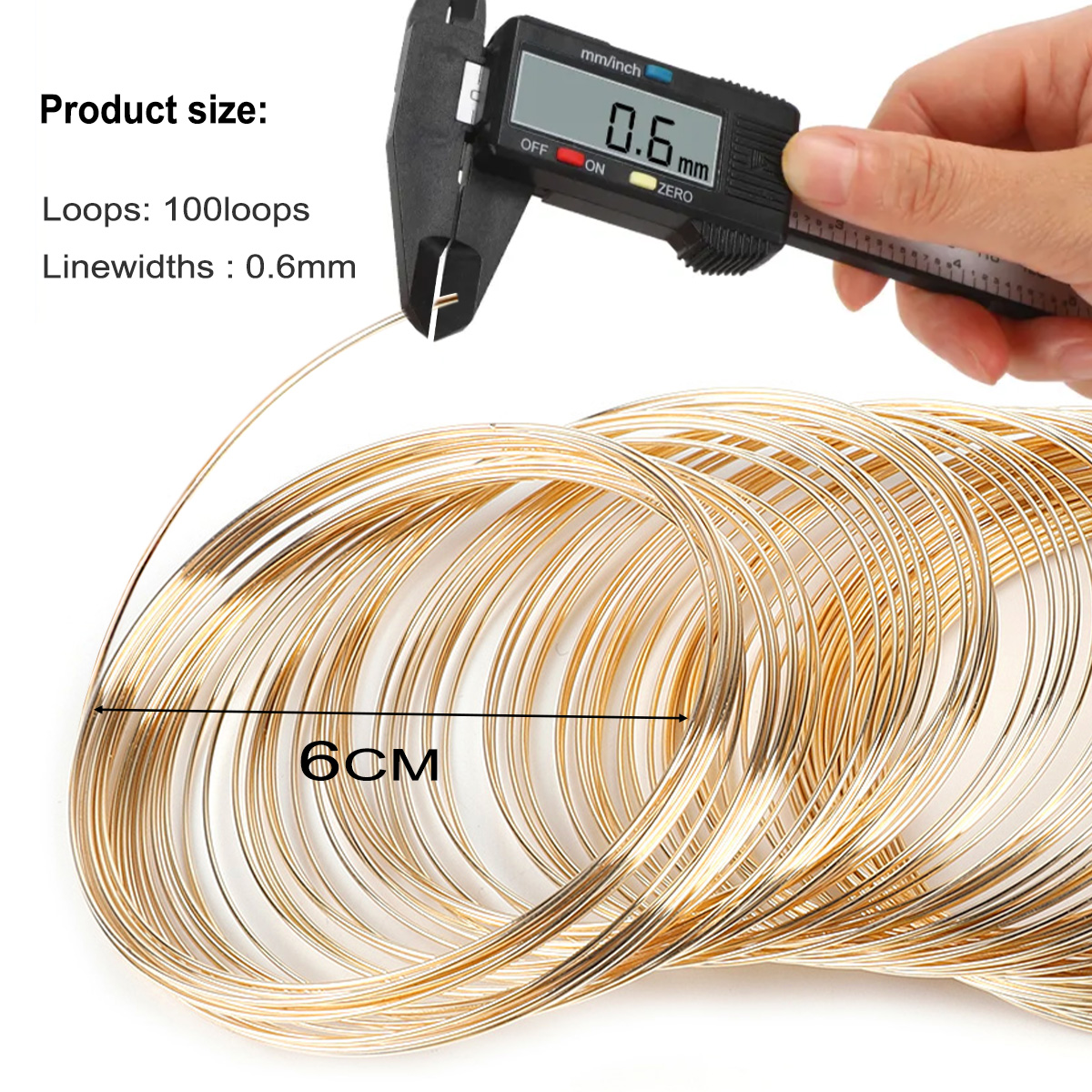 0.6mm Stainless Steel Memory W - Coil Building Kit review and price
