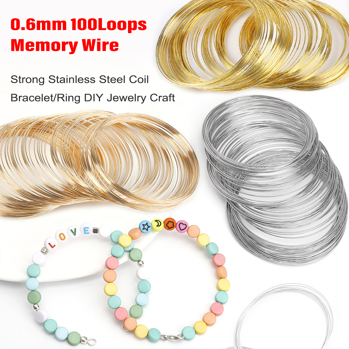 0.6mm Stainless Steel Memory W - Coil Building Kit review and price