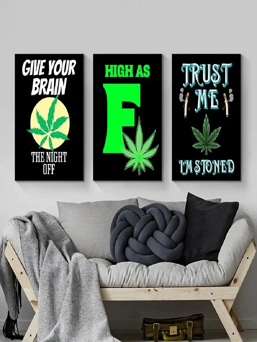 Weed Green Plants Smoke Poster - Vape Decoration review and price