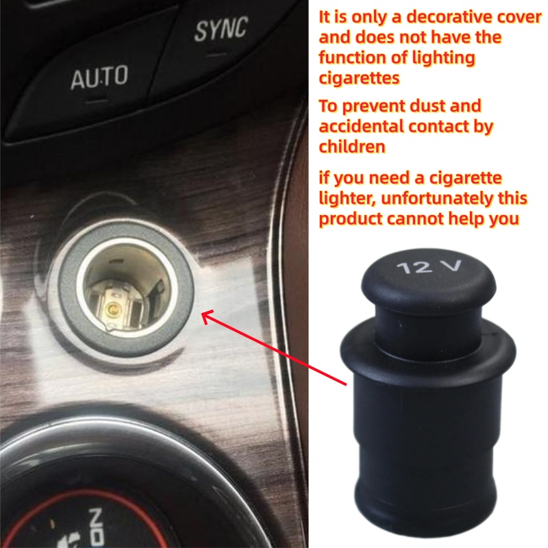12V Car Cigarette Lighter Dust - Vape Decoration review and price