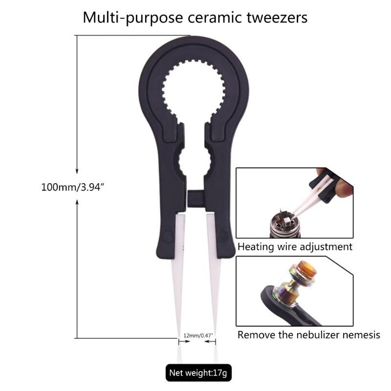 652F Tweezers Set Tweezer Elec - Vape Decoration review and price