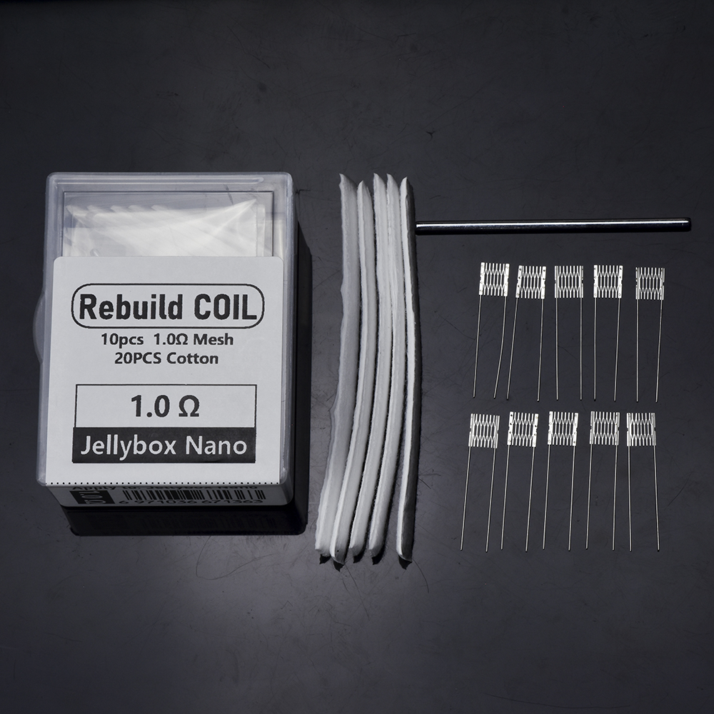 1Set Jellybox Nano Rebuild Kit - Coil Building Kit review and price